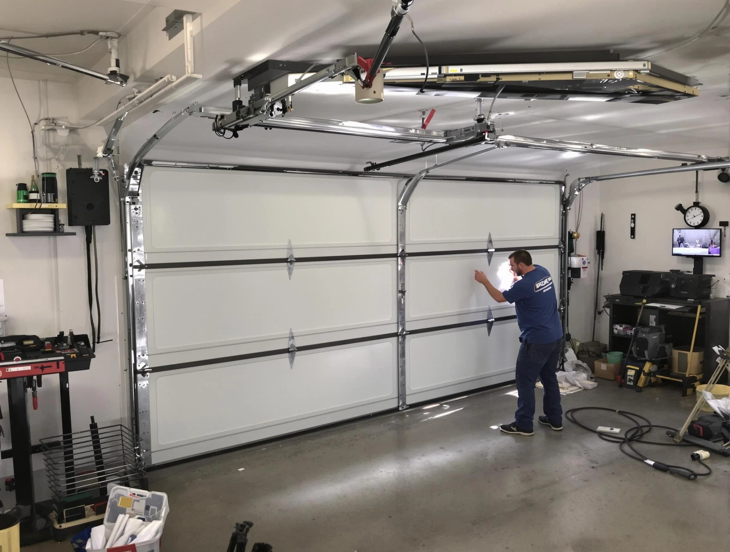 Professional garage door repair service by Somerville Garage Door Repair in Somerville