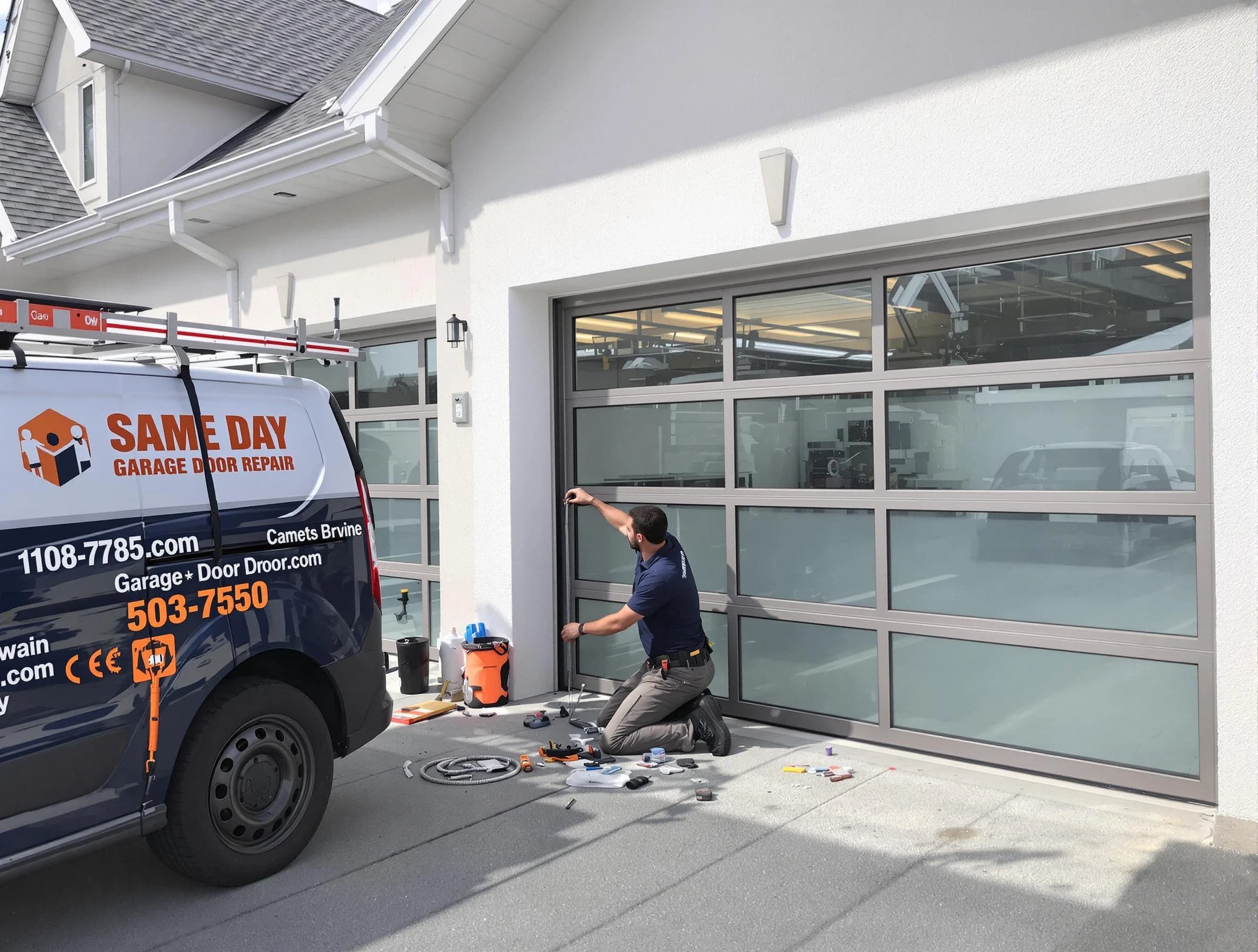 Same-day garage door repair service by Somerville Garage Door Repair in Somerville